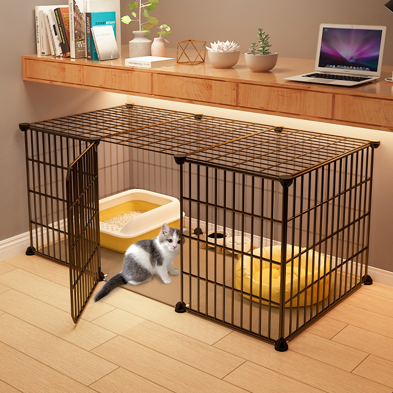 极速小趴宠猫笼子家用室内猫咪别墅小型两K层猫屋猫窝超大自由空