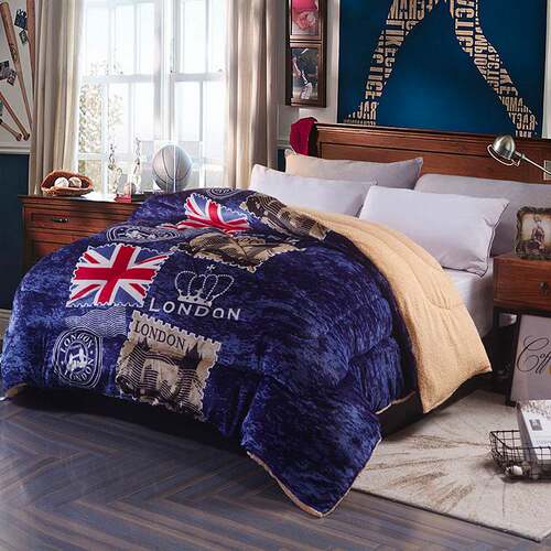 新品Winter Super Warm Flanvnel Comforter Duvet Quilt Blanket