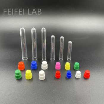 极速厂促实验室PS塑料试管尿沉渣刻度管带勺尿液测R定试管直径12