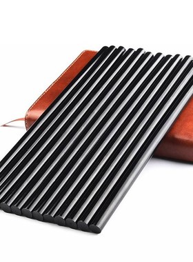 极速黑色热熔胶棒强力n透明热溶胶条热熔胶枪手工高粘速溶胶棒7mm