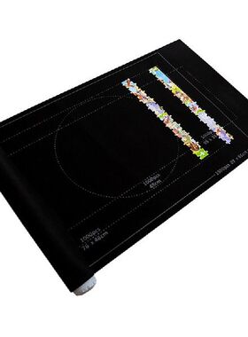 极速1pc Puzzles Pad Jigsaw Roll Felt Mat Playmat Pu.zzles