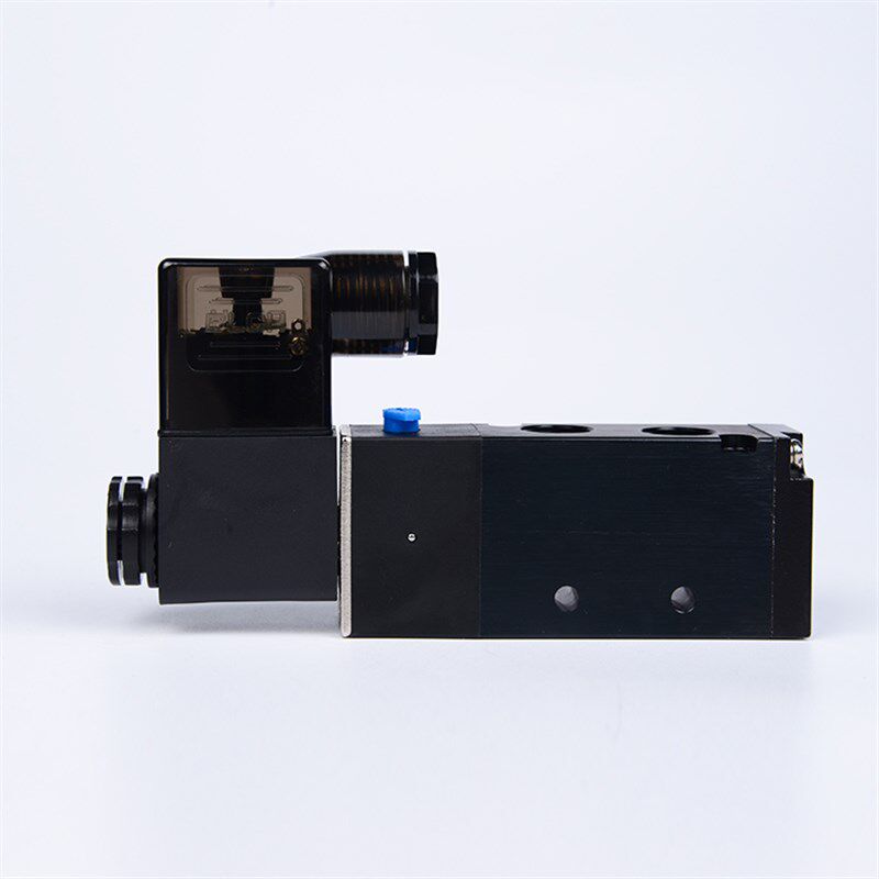 极速百灵气动电磁阀4V210p-08 310-10 410-15二位五通换向阀220气