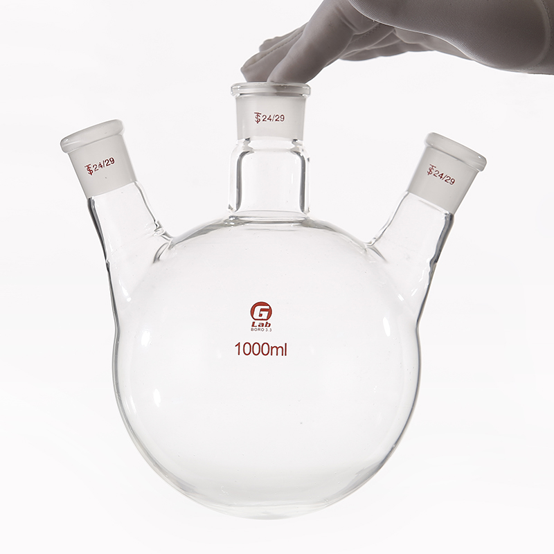 极速三口烧瓶50/100/250/50s0/1000/2000/5000/10000/20000ml多口