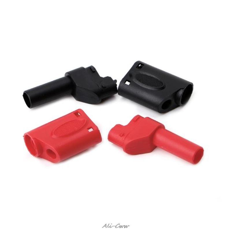 速发10 Sets 4mm Male Retractable Sheath Stackable Banana Plu