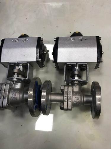 极速气动不锈钢法兰球阀 DN15 20 25 3B2 40 50 65 80 100 125 15