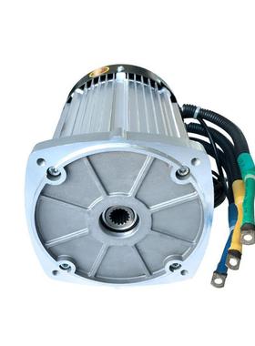 极速电动三轮车无刷大功率电机60v72v1500w180R0w差速直流永磁高