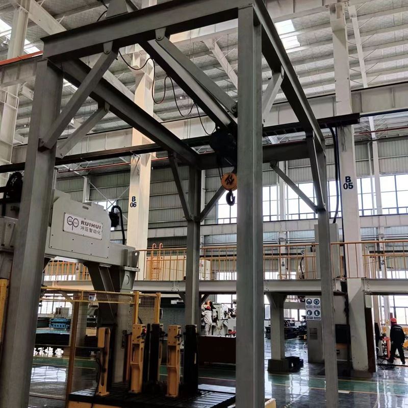 极速电动吊车框架 工业车间内用 尺寸制作电动Q吊车悬挂钢结构框