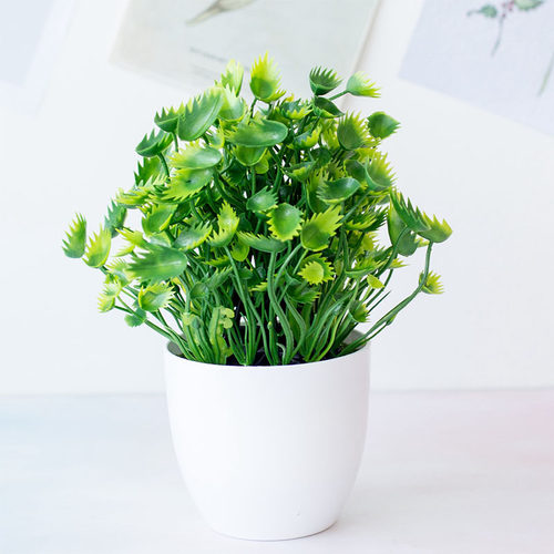 新品Simulation jIndoor Bonsai Green Plants Nordic Ins Simula