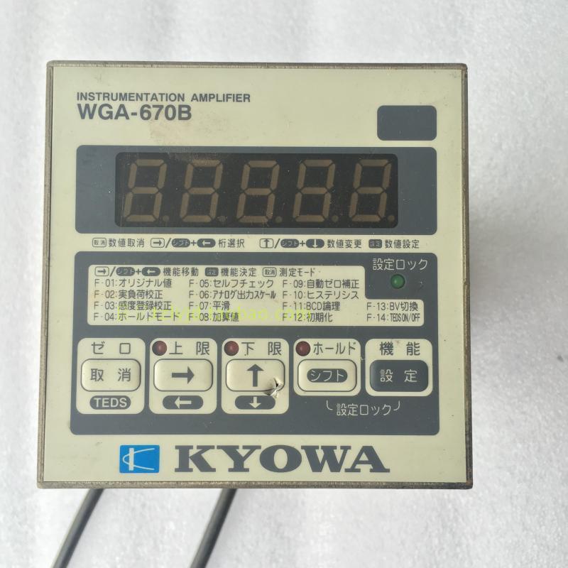 极速议价共和电h业KYOWA 感测器讯号放大器 WGA-670B