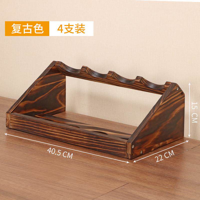 新品创意实木红酒架摆件家用商用红酒H展示架葡萄酒架简约斜放酒