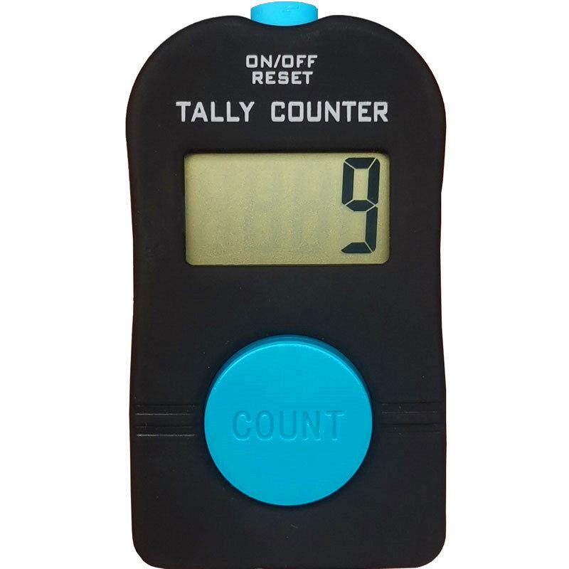 极速带声音电子数显机p械手动码表空姐人流量大屏幕带挂绳点数器