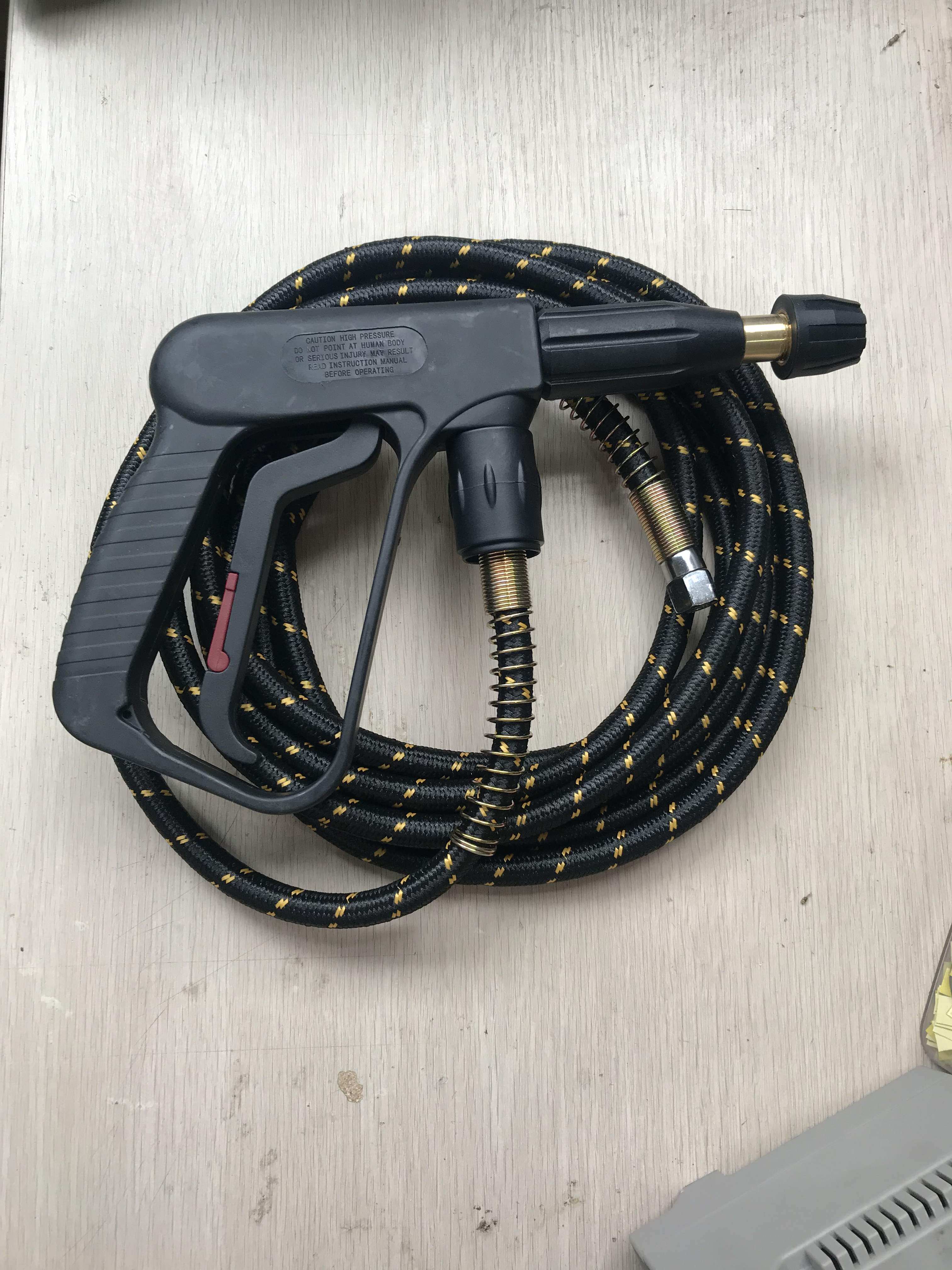 极速加粗洗车机锅炉耐高温高压5米矽橡胶蒸汽软管清洁X用钢Y编可