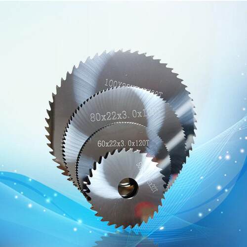 极速新品不锈钢专用钨钢锯片铣刀60合F金圆锯片80乌钢铣刀片X22切