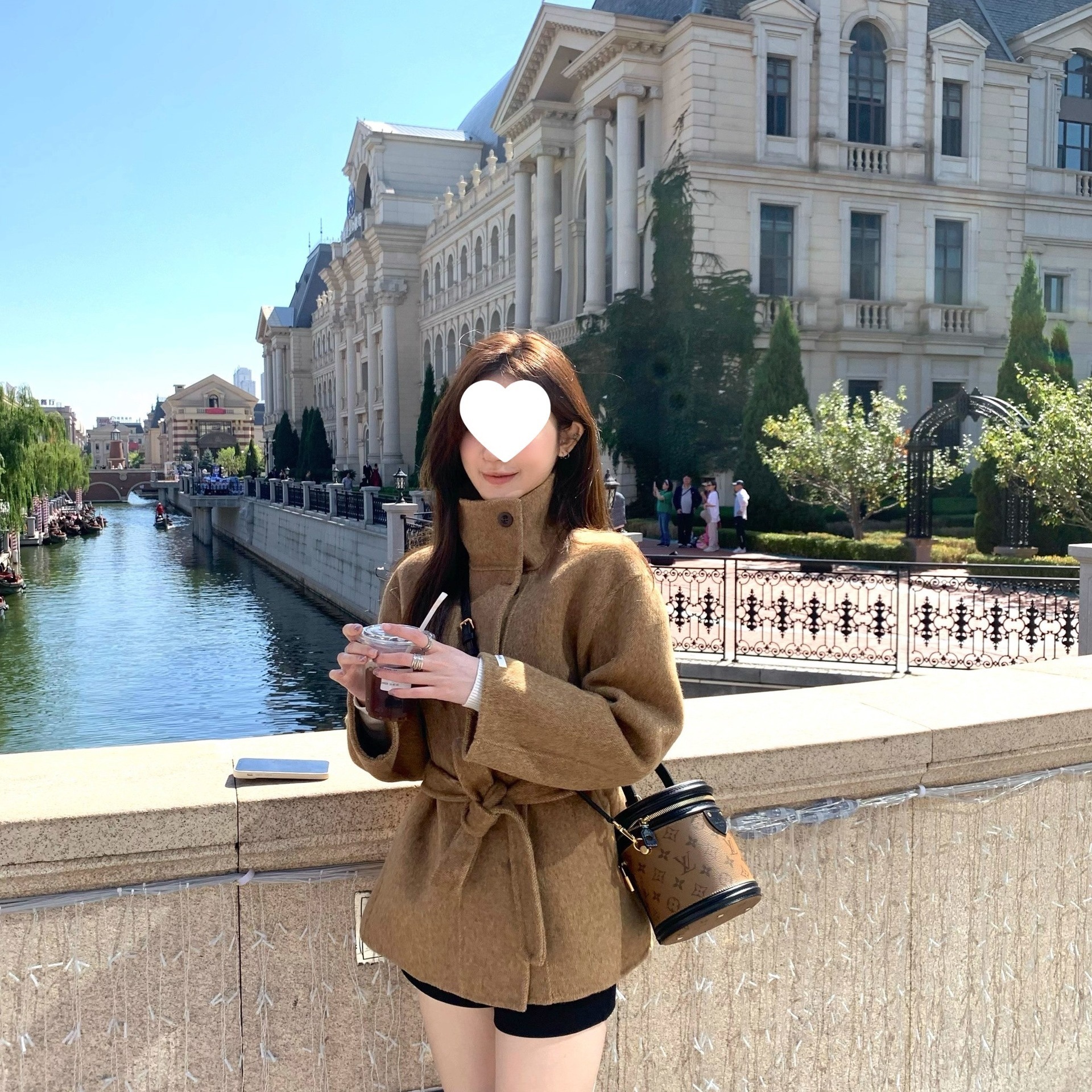 呢子大衣秋冬装小个子短款名媛立