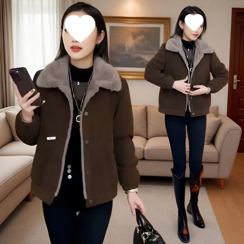 2025秋冬短款时尚外套新款高级女