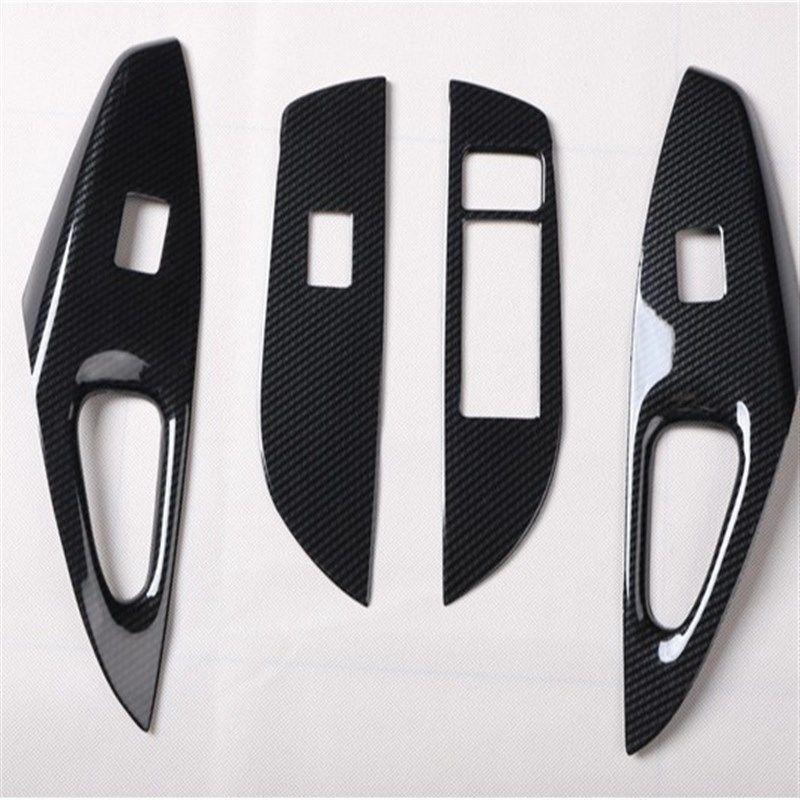 速发适用于1/20/21降卡罗拉雷汽升款玻璃开关碳纤维凌车内饰改装