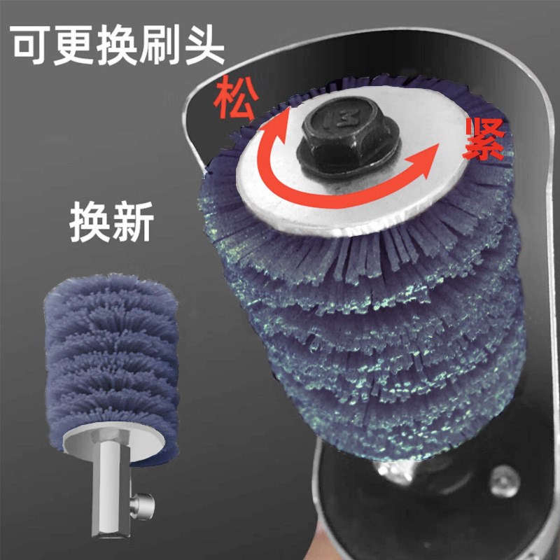 速发电动去猪自神器全毛动猪洁猪脚清洁毛刷牛羊腿脚头火烧毛清头