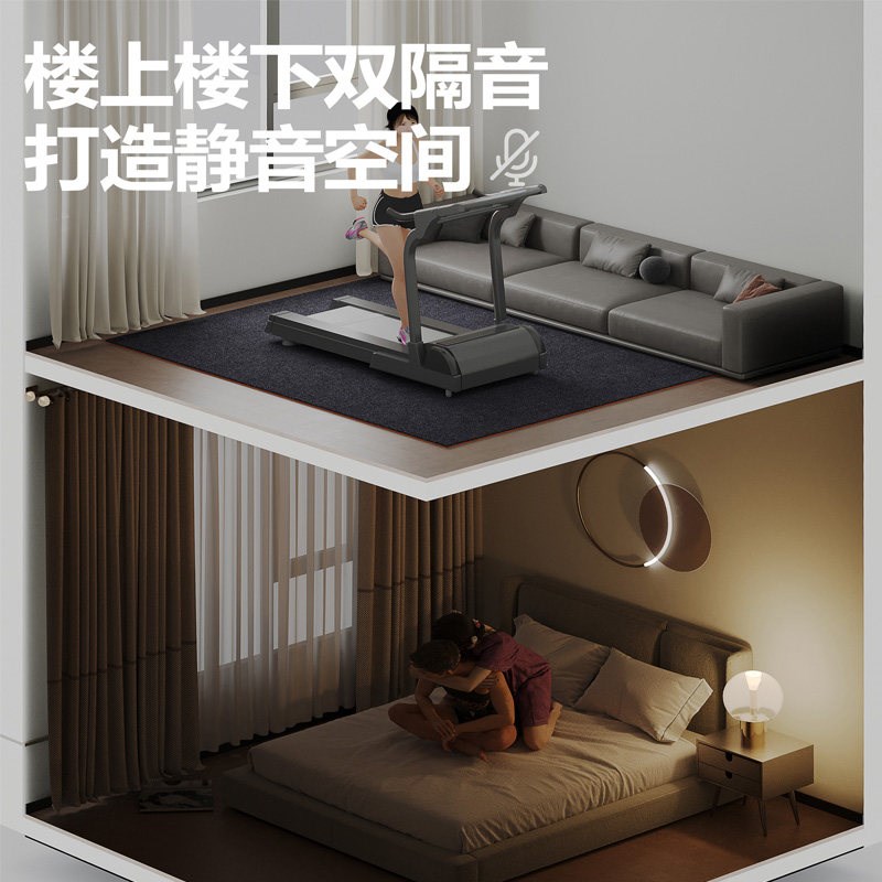 速发影音室吸音地毯专业楼层减震防污地垫家庭影院隔音毯可裁剪易