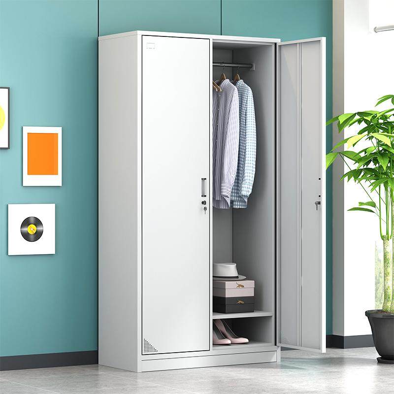 速发物门钢制更衣柜家用铁皮衣柜宿舍员工储二护医院柜士工作服柜