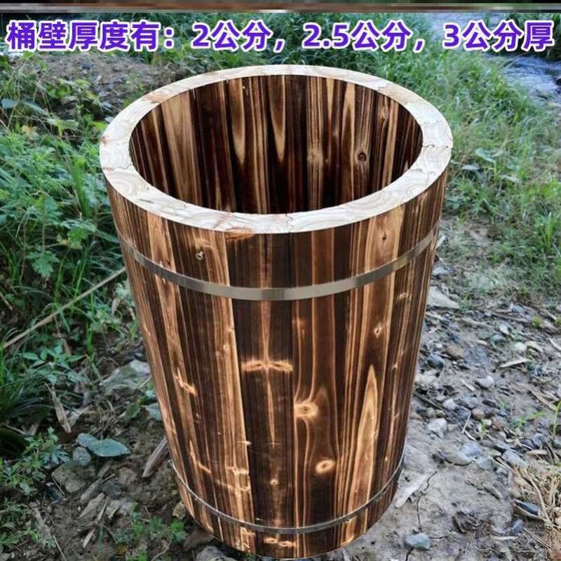 速发蜂箱中蜂土自然养蜂格子圆木桶十动标准自框蜂箱加层杉实木诱