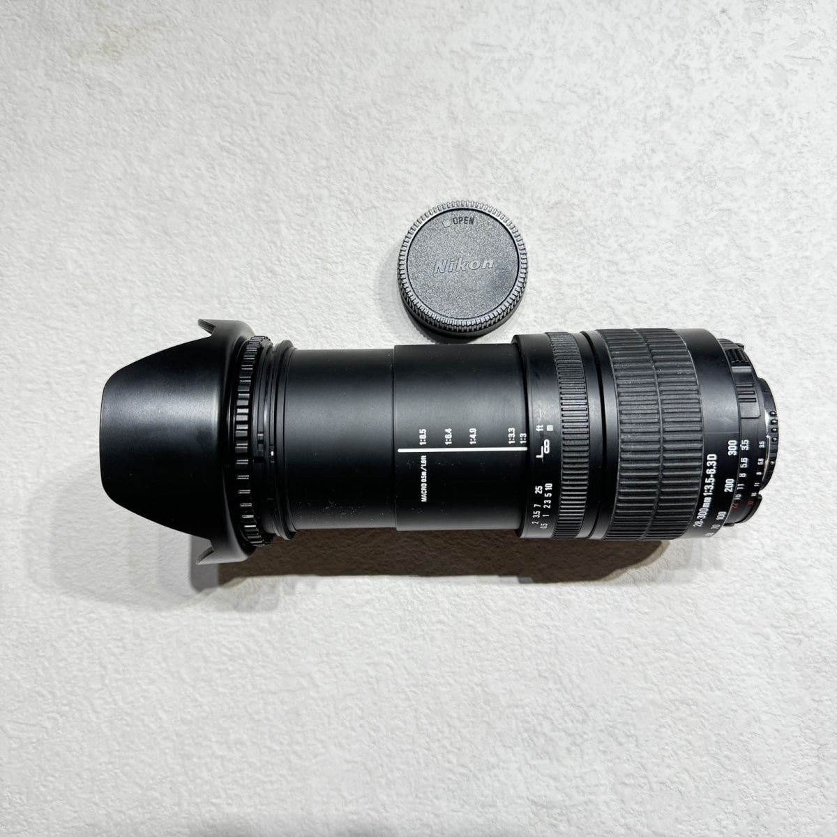 尼康F口适马28-300mm/3.5-6.3DG微距广角长焦镜头对焦快一镜天下