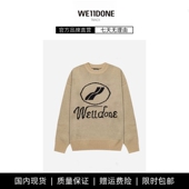 宽松重磅秋冬慵懒风字母弹幕 TRACK毛衣男女美式 现货 WE11DONE