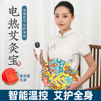 电加热艾灸宝热敷腰带仪艾草包垫毯褥子家用宫寒理疗袋暖宫熏蒸器