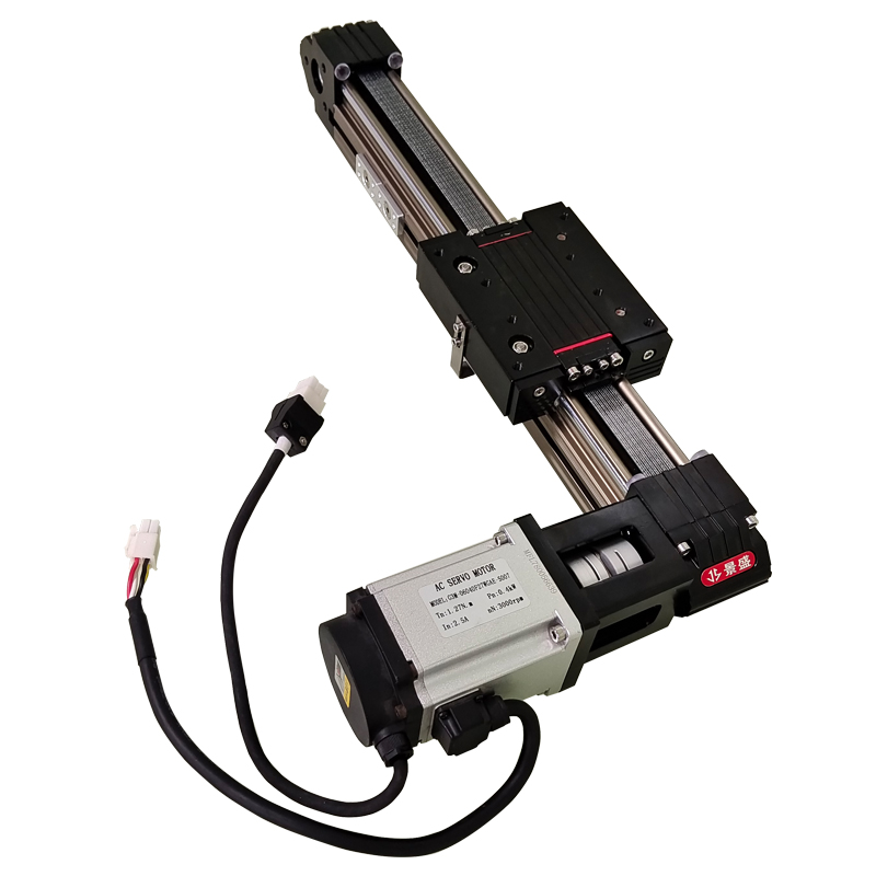 同步带模组滑台步进伺服电机驱动导轨精密线性往返运动Z平台电控