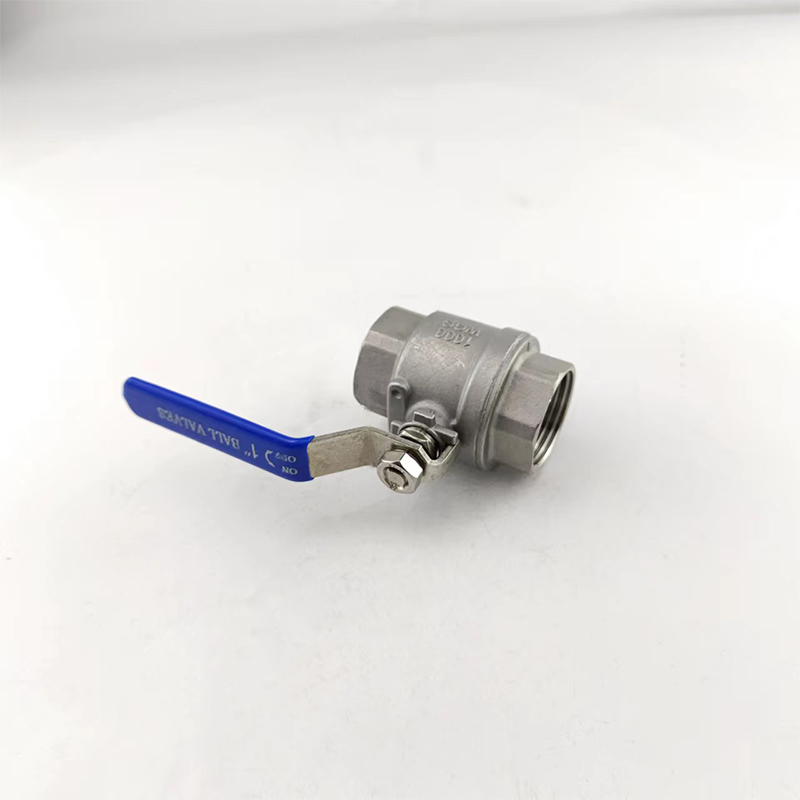 304不锈钢球阀二片式两片式内丝螺纹水开关阀门4分6分1寸dn15 25