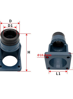 轴承锁刀座数控铣床加工中心刀柄锁刀架HSK32/63A ISO20/25卸刀座