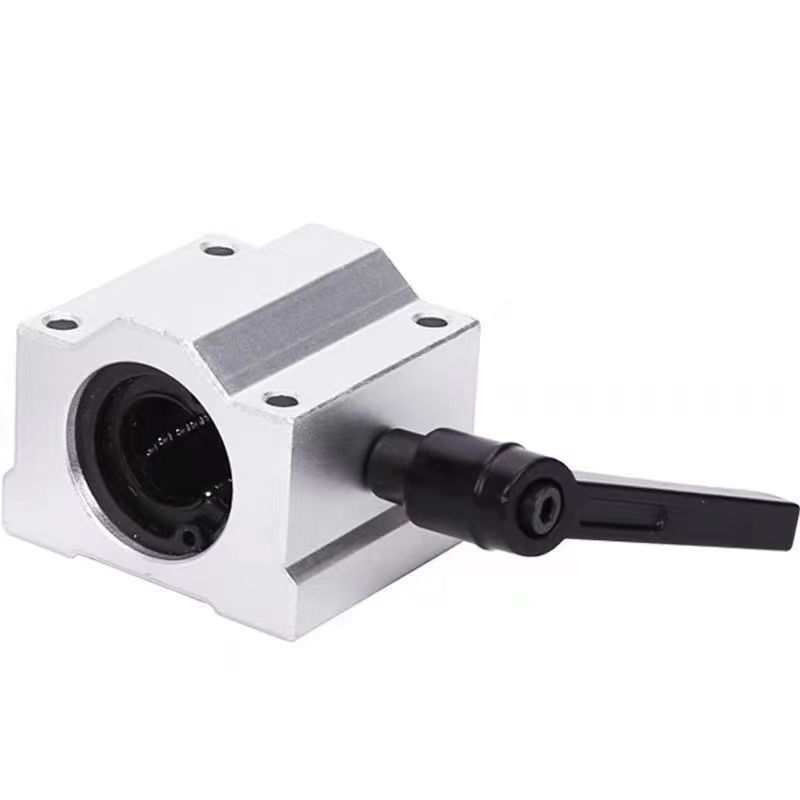 光轴直线箱式d锁紧定位滑块轴承SCS10/12/16/20/25/30/35/40UU/LU