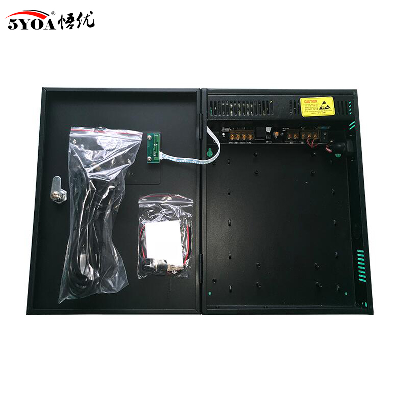 门禁电源a12V5A3A小体积专用电源控制器开关宽电压后备UPS电箱套