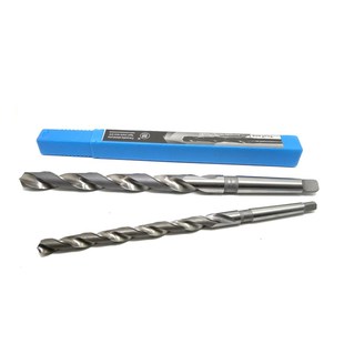高速钢锥柄麻花钻头6542锥钻加长特长超长莫式钻头36-37x400-1000