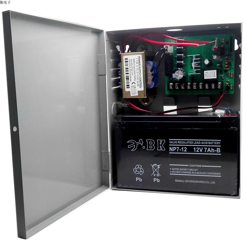 楼宇对讲门禁电源箱usp门铃对讲线性A电源盒不间断 12v3a 12V5A
