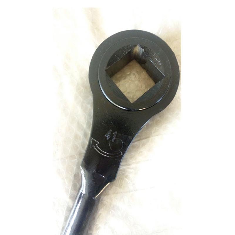 重型四方孔六角梅花棘轮扳手14 17 19 20 24 27 30 32 34  36 41m