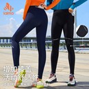 紧身户外运动健身训练专业马拉松裤 男女款 子秋冬 跑步压缩裤 莱马