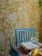 定制北欧田园壁纸卧室 瑞典进口壁布 植物藤蔓北欧复古背景纸酒店