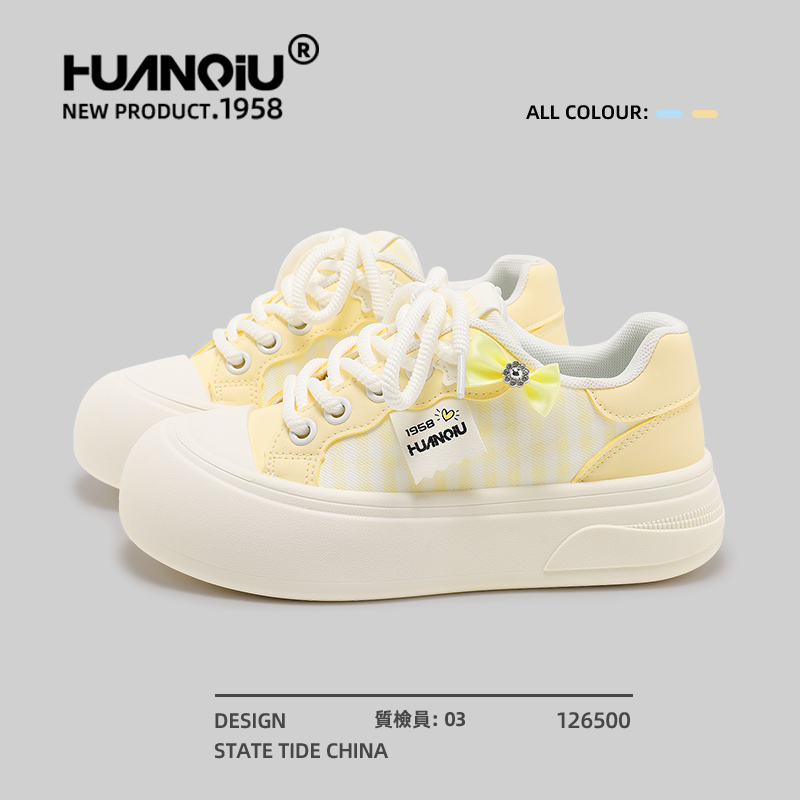 环球官方旗舰店百搭厚底小众板鞋