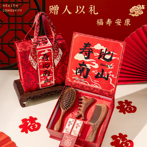 老人生日祝寿寿宴伴手礼回礼礼盒