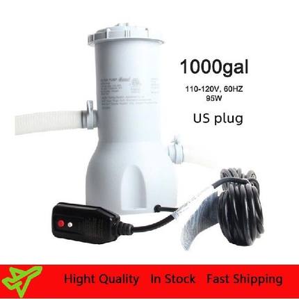 新品1000 Gph Filter Pump for Pool Aquarium Fish Tank Ponds