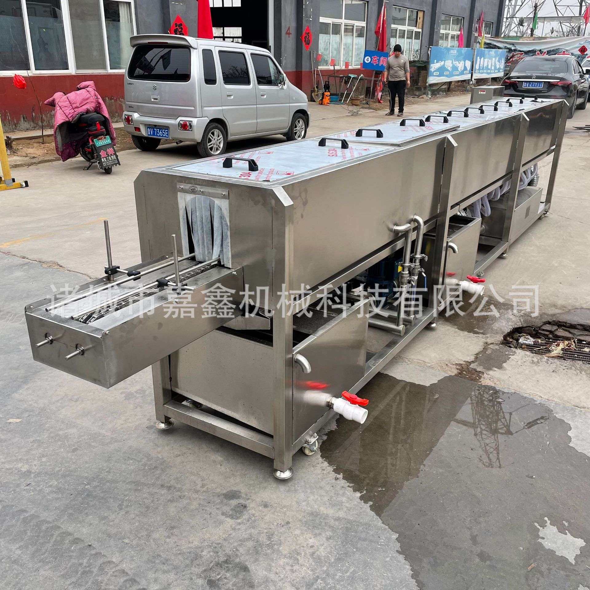 黄桃罐头瓶清洗烘干一体机马口铁罐头清洗烘干机蜂蜜瓶全自动清洗