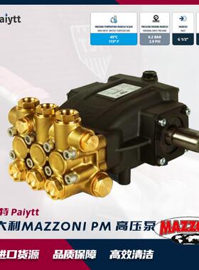 意大利进口MAZZONI工业泵高压柱塞泵清洗机用高压水泵
