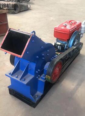 小型锤式粉碎机柴油动力锤破机PC800X600锤式破碎机