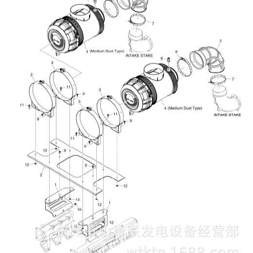 89CM825六角法兰螺栓DP222CC斗山
