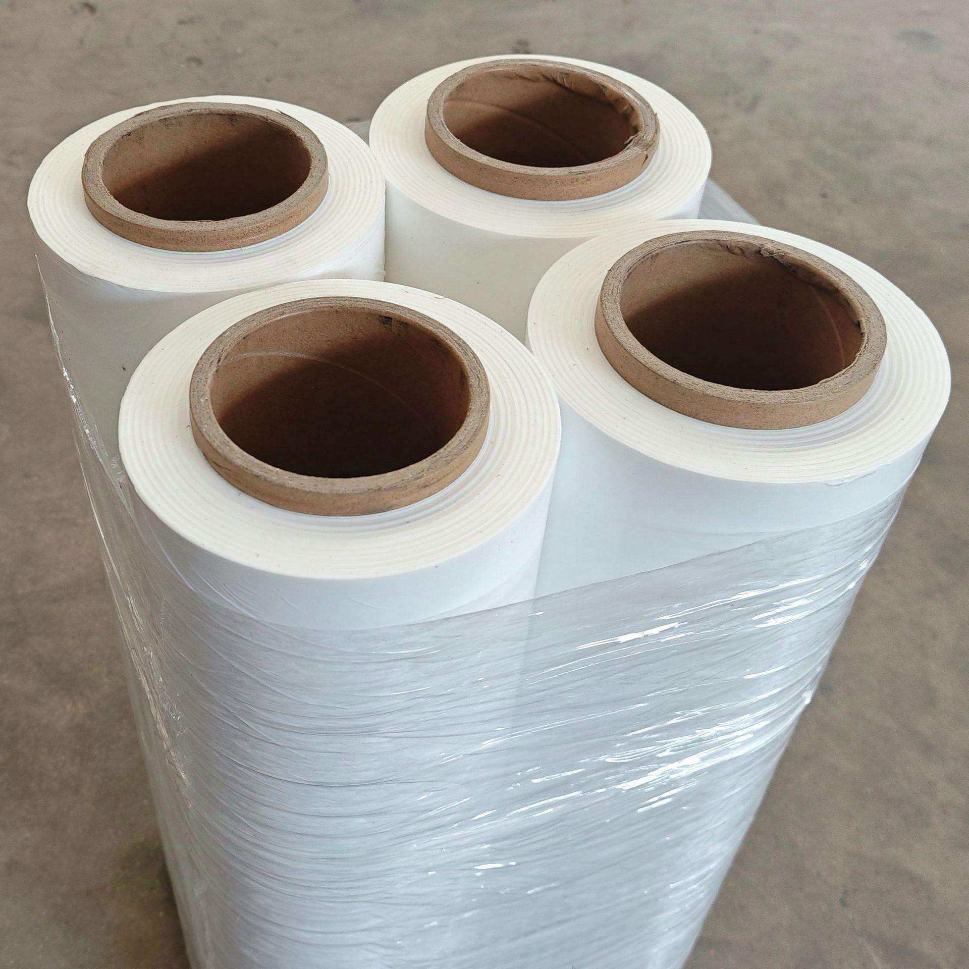 pe缠绕膜打包50大卷包装保护膜PE塑料包膜拉伸膜标注均为拉伸米数