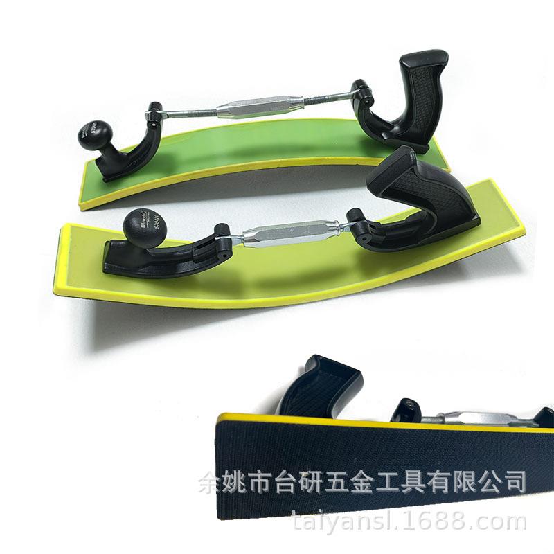 干磨手推板腻子手刨长方形气动吸尘弧形砂纸灰板可弯曲调节手磨