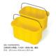 耐用小桶 乐柏美FG9T8200YEL行政系列10夸脱 9.46升 黄色储物