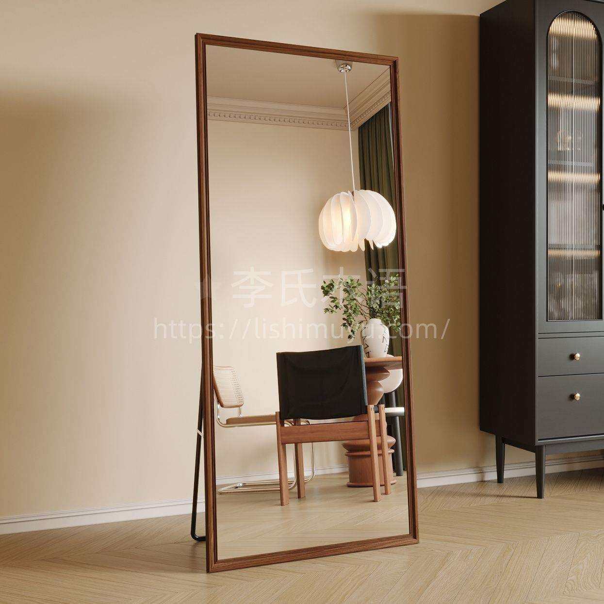 浴室镜复古穿衣镜衣帽间全身镜落地式化妆镜网红不变形镜子卧室镜,收纳整理,烫衣板及配件,淘宝优惠券,粉丝福利购,淘宝优惠卷