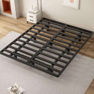 悬浮床现代简约无床头铁架钢架铁艺主卧双人床榻榻米排骨架悬空床