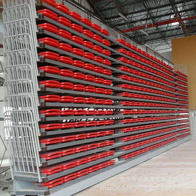 可移动看台座椅推拉折叠推拉式活动座椅推拉阶梯教室座椅